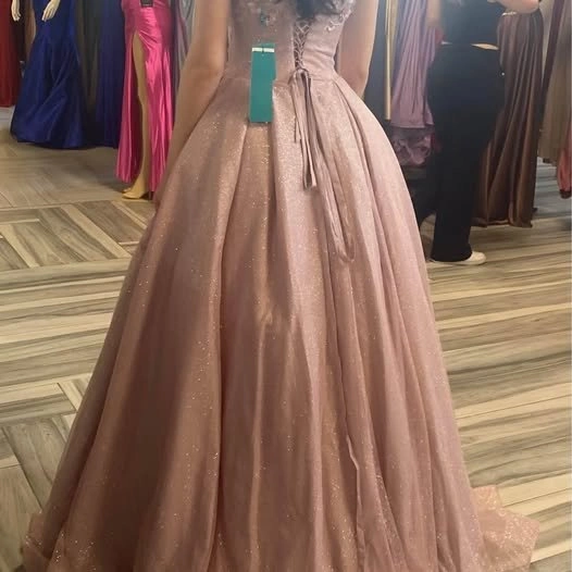 May Queen Mauve Ballgown (Like New) - photo 5