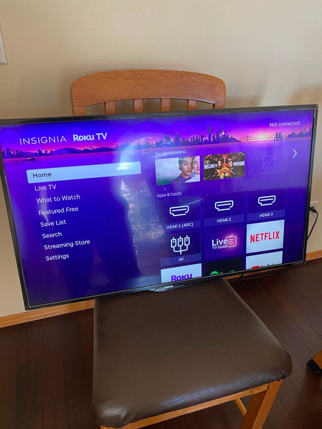 Insignia Roku TV 39" LED 1080p - photo 3