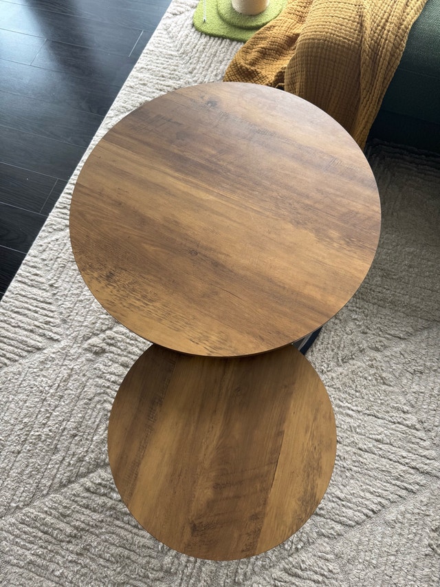 Round Nesting Coffee Tables - photo 3