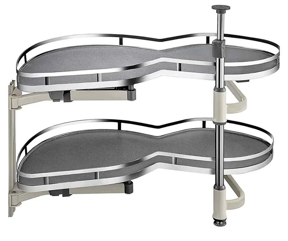 Pull-Out Corner Basket for Kitchen Fryer (Aperture Right Door)
