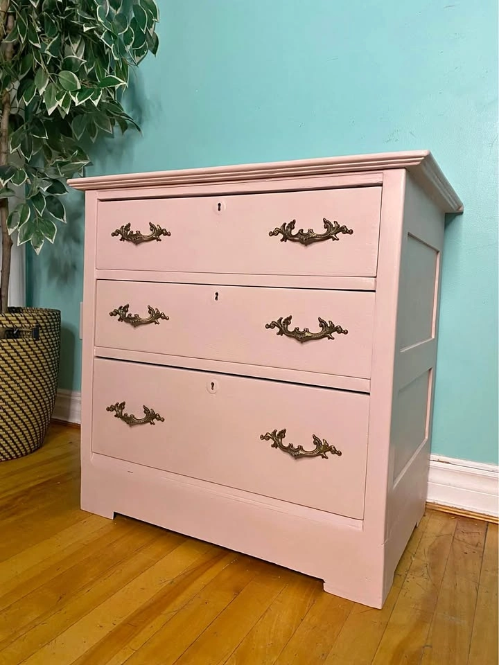 FREE DELIVERY: Cute Pink Dresser $100 (HRM)