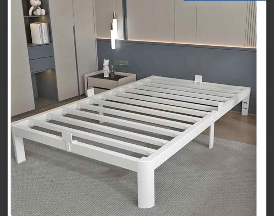 Twin Bed Frame White 10 Inch