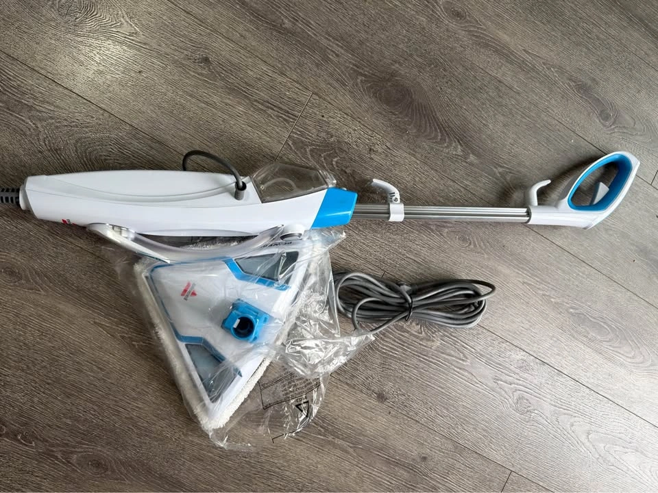 Bissell 2078C PowerEdge 2-in-1 Steam Mop, White/Blue - photo 3
