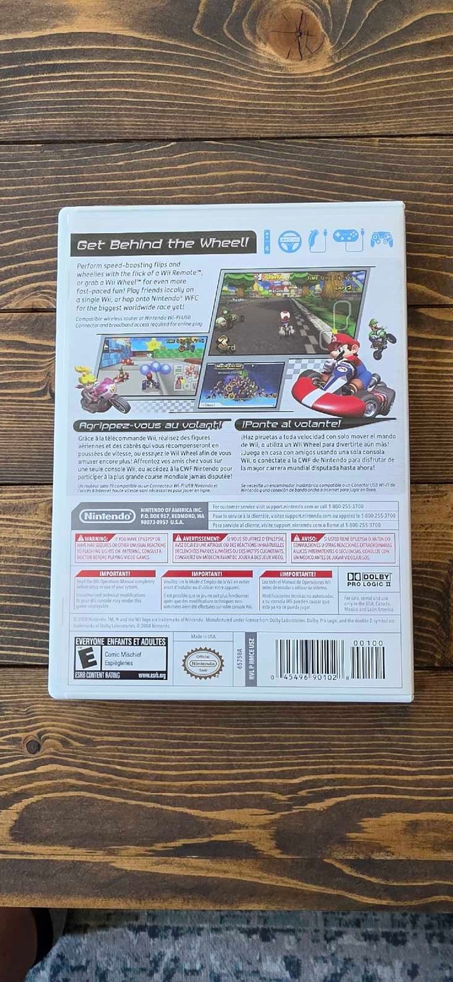 Nintendo Wii Mario Kart - photo 2