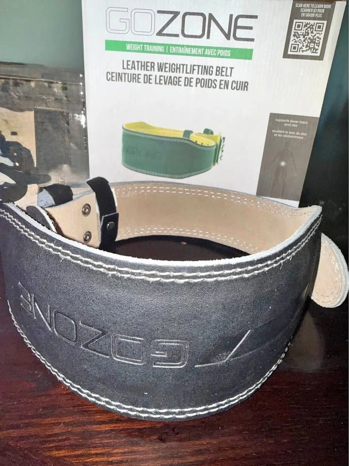 Leather Weightlifting Belt –Brand New