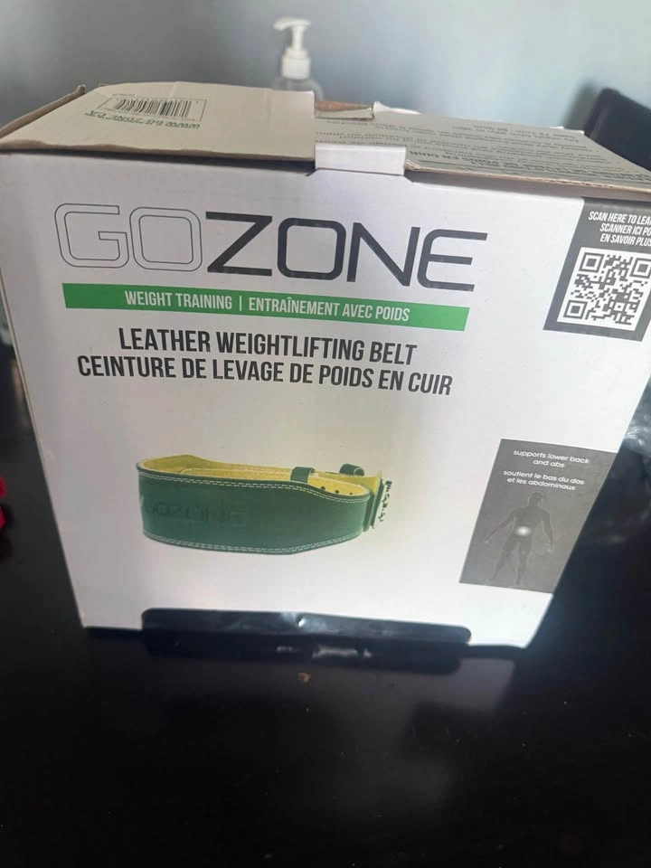 Leather Weightlifting Belt –Brand New - photo 3