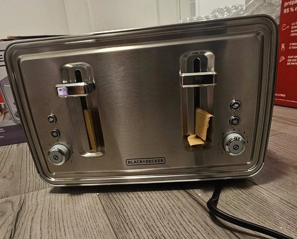 Black and Decker Toaster - 4-Slice - Stainless Steel - photo 4