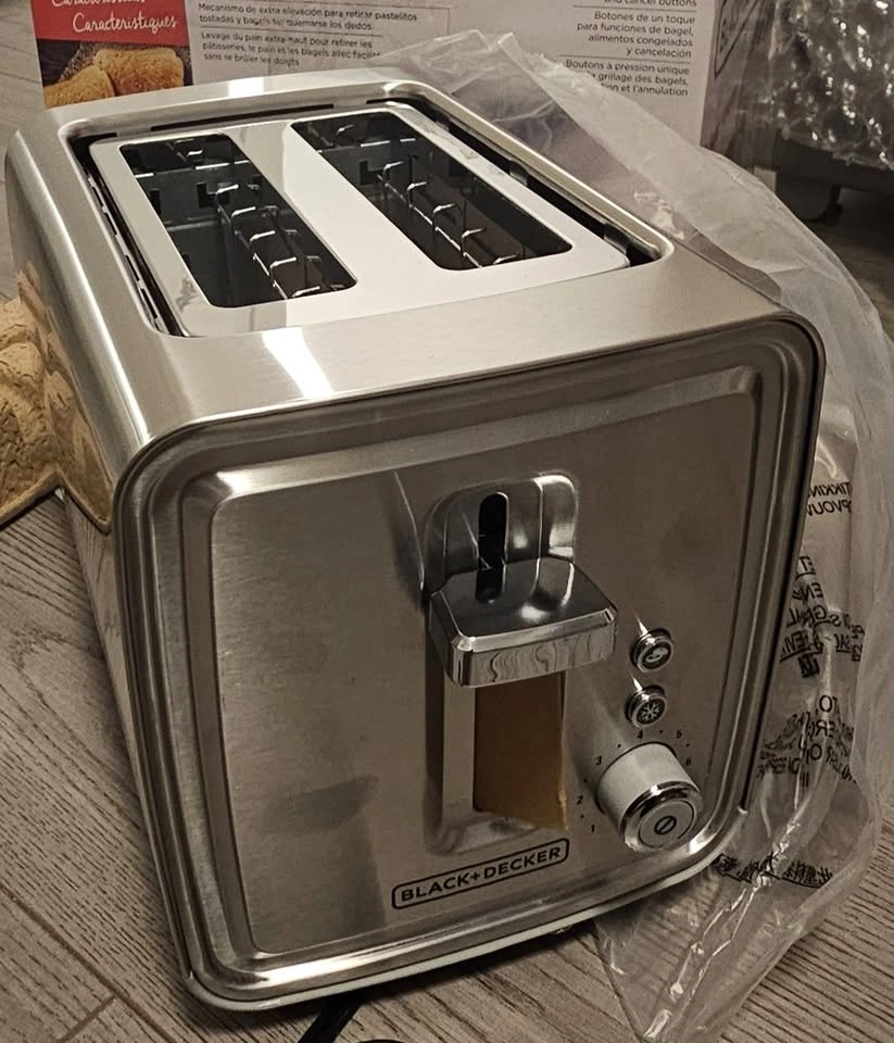 Black and Decker Toaster - 2-Slice - Stainless Steel - photo 2