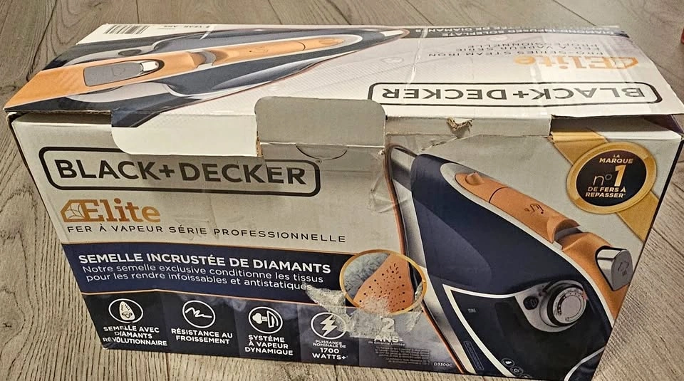 BLACK+DECKER Elite Pro-Series Steam Iron