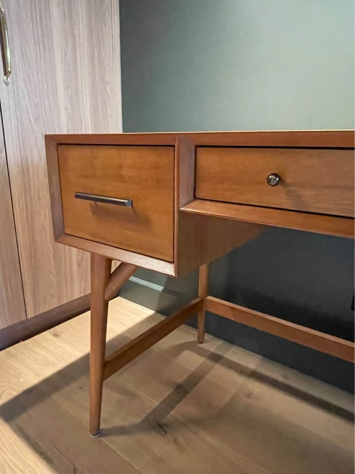 West Elm Mid-Century Desk 52” - photo 2