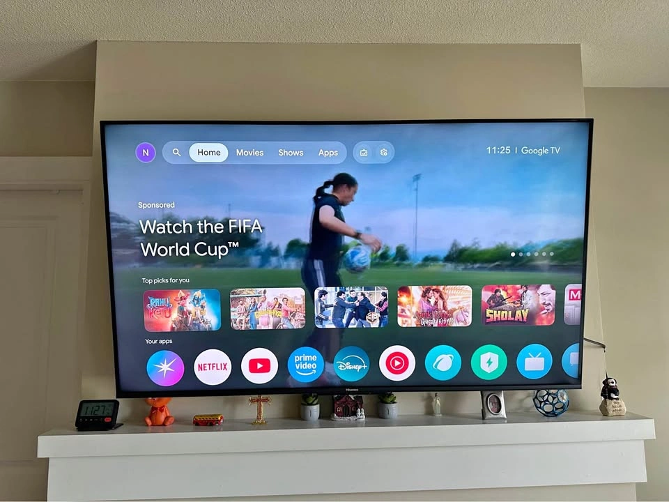 Hisense 55’ 4K Smart Google TV - 55A66GUA