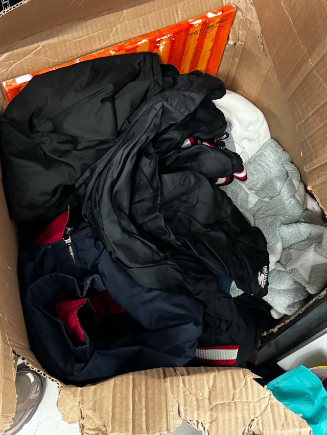 Huge XL U-Haul Box Full of Clothes - photo 2