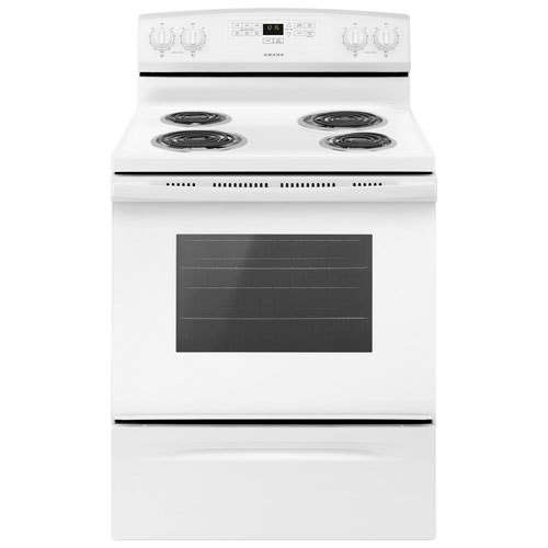 Amana 30" 4.8 Cu. Ft. Freestanding Electric Coil Top Range