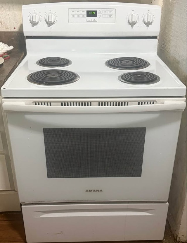 Amana 30" 4.8 Cu. Ft. Freestanding Electric Coil Top Range - photo 3