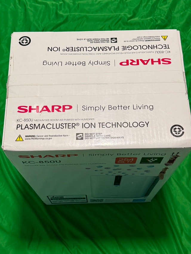 Sharp Air Purifier and Humidifier – True HEPA + Carbon Filter - photo 2