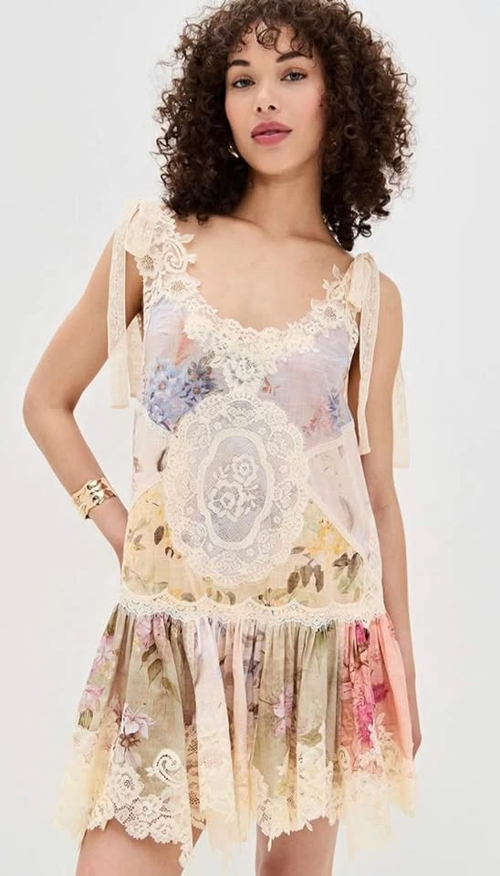 Zimmermann Cascadian Mini Dress