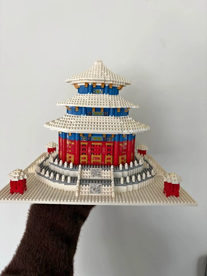 Chinese Palace Building Block Model / Architecture Set
