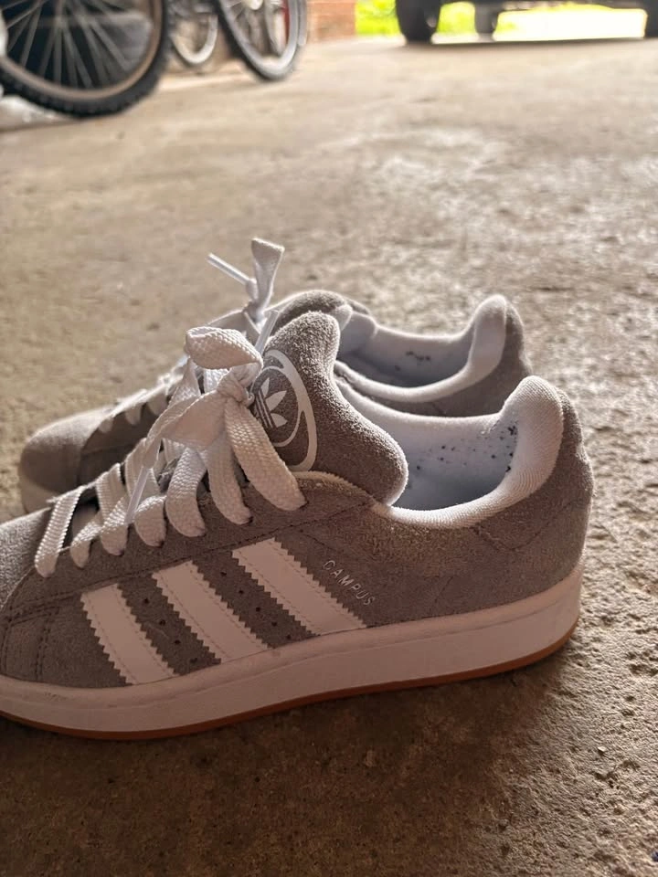 Adidas Campus 00s - Grey with White Stripes - photo 4