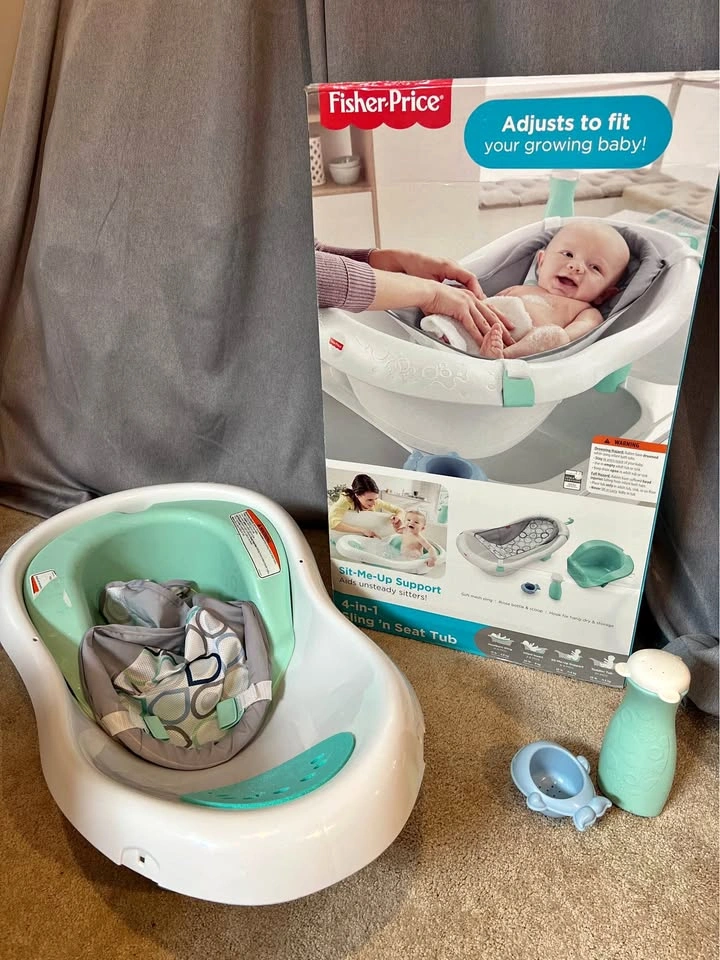 Fisher-Price 4-in-1 Sling 'n Seat Tub
