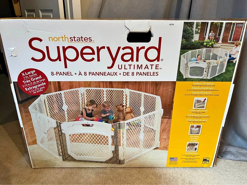 North States Superyard Ultimate 8-Panel Play Yard