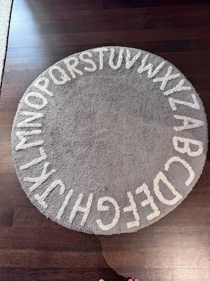Alphabet rug