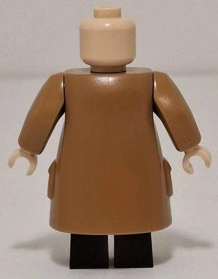 Lego Harry Potter Minifigure Rubeus Hagrid Medium Nougat Topcoat - photo 2