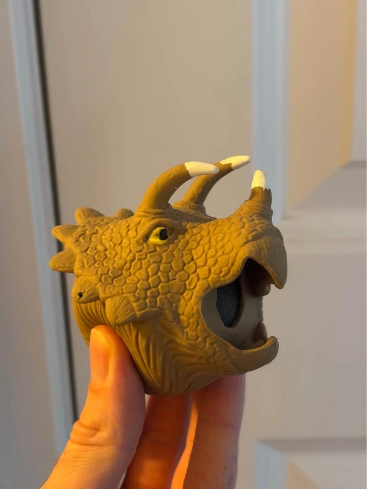 Dinosaur Squeeze Toy Soft TPR Simulation Pinch Toy - photo 3