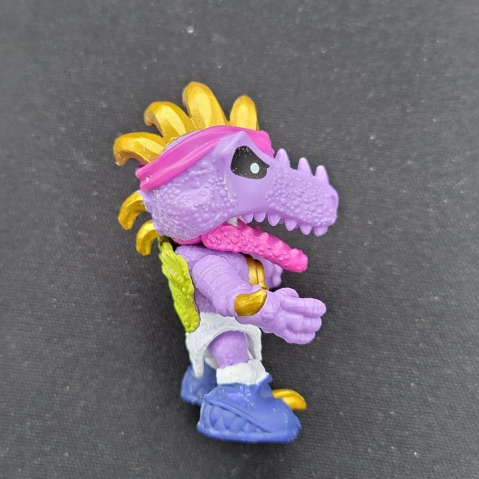 Rap Raider Dino Gold Complete Treasure X Ninja Dragon Hunter Moo - photo 2