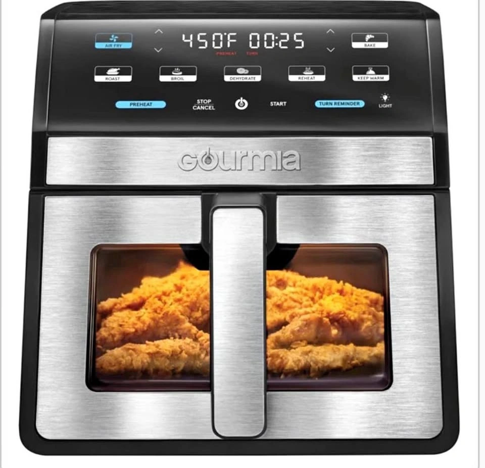 Large Gourmia 7.57 L (8 qt.) Digital Air Fryer