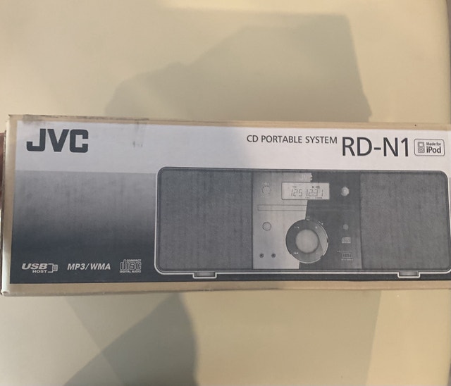 JVC CD Portable System RD-N1