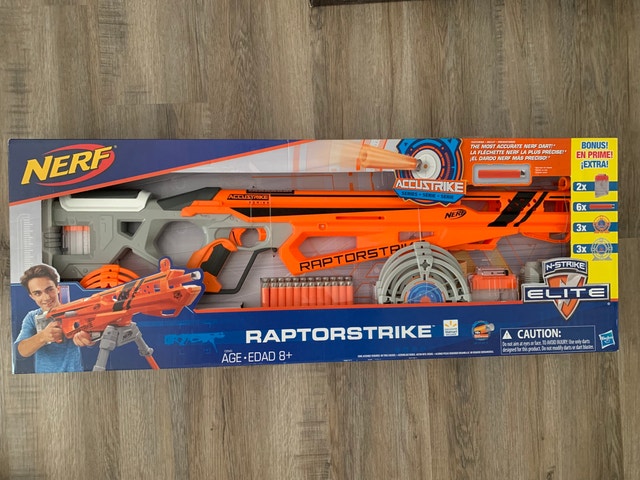 Nerf N-STRIKE Elite Accustrike Raptorstrike NEW