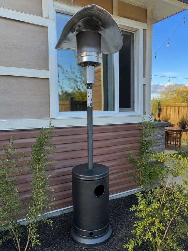 Propane Patio Heater with Tank — $30 - photo 3