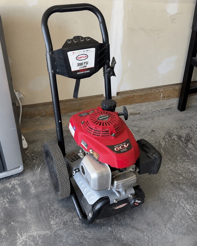 Simpson 3000 PSI Honda Gas Pressure Washer *Unit Only* - photo 3