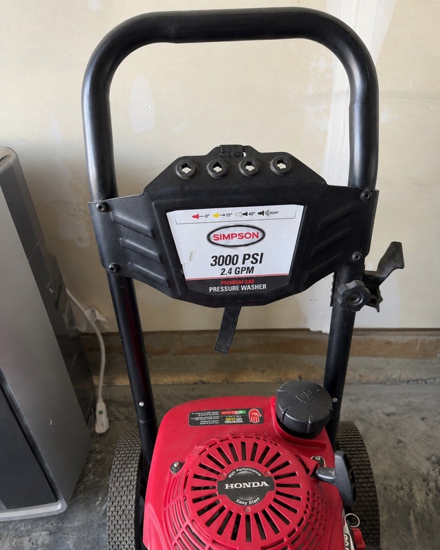 Simpson 3000 PSI Honda Gas Pressure Washer *Unit Only* - photo 4