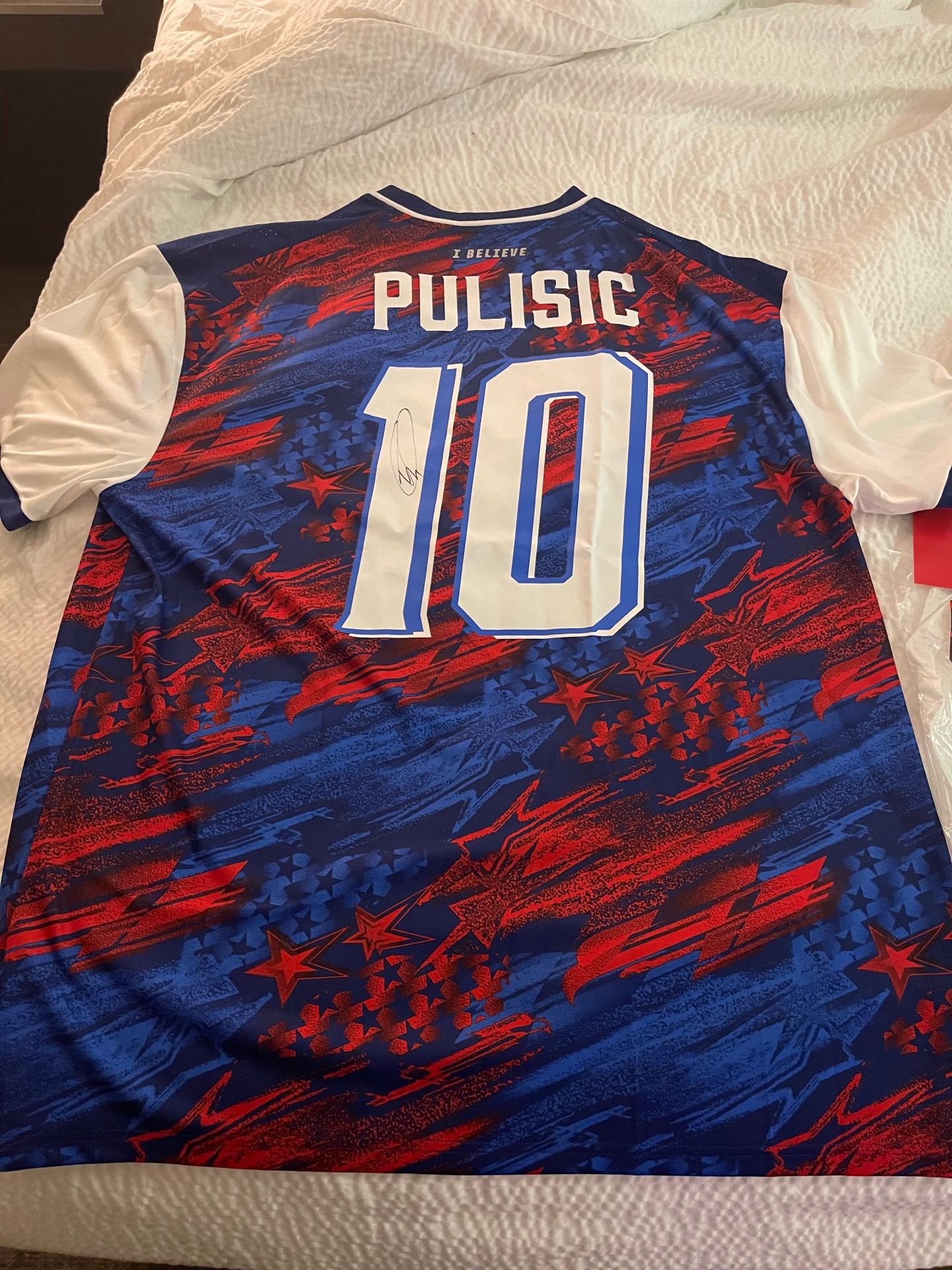 Christian Pulisic Signed 2026 USMNT Puma Jersey - Size Large - photo 2