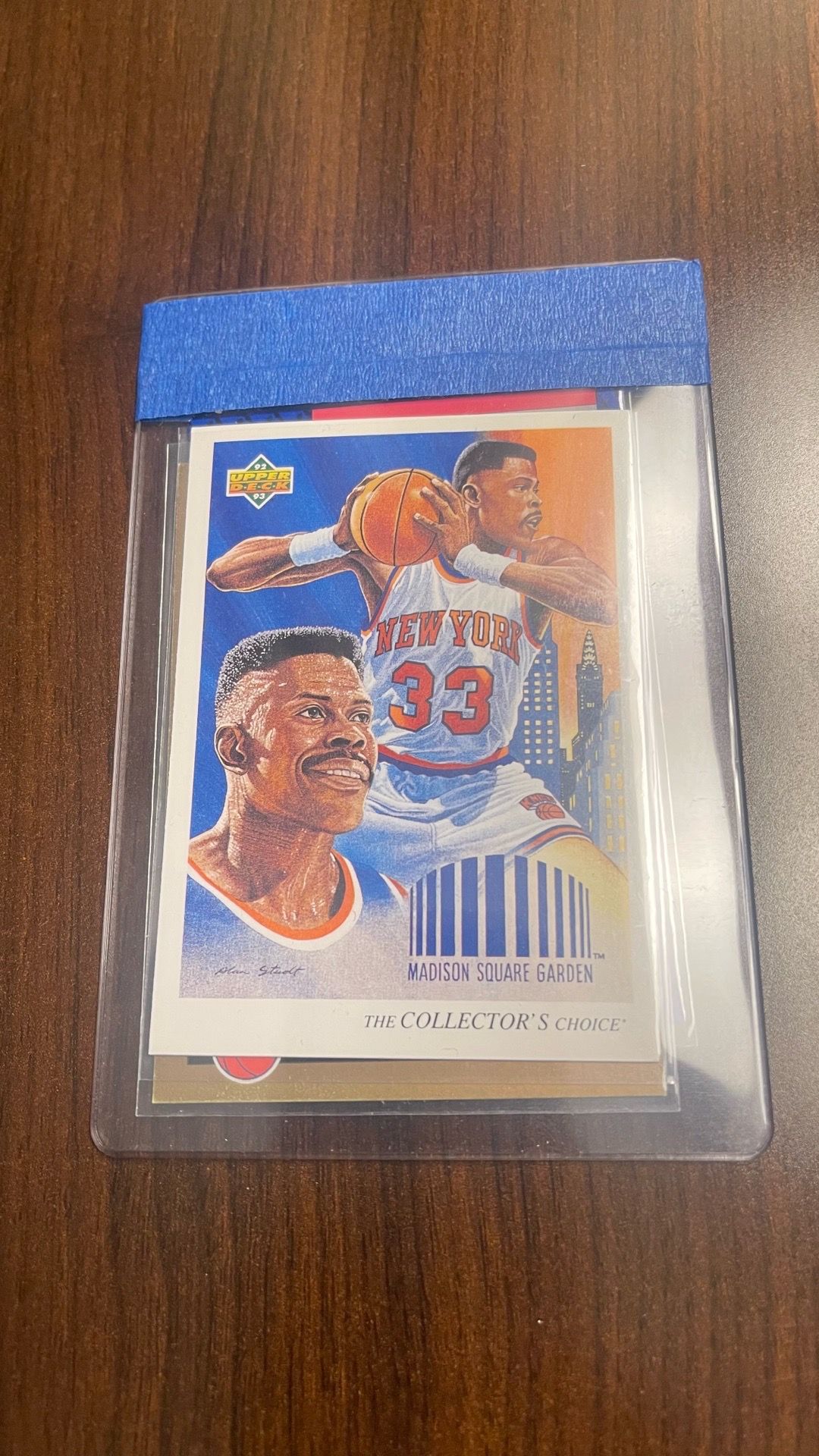 New York Knicks Vintage Patrick Ewing Basketball Cards - photo 4