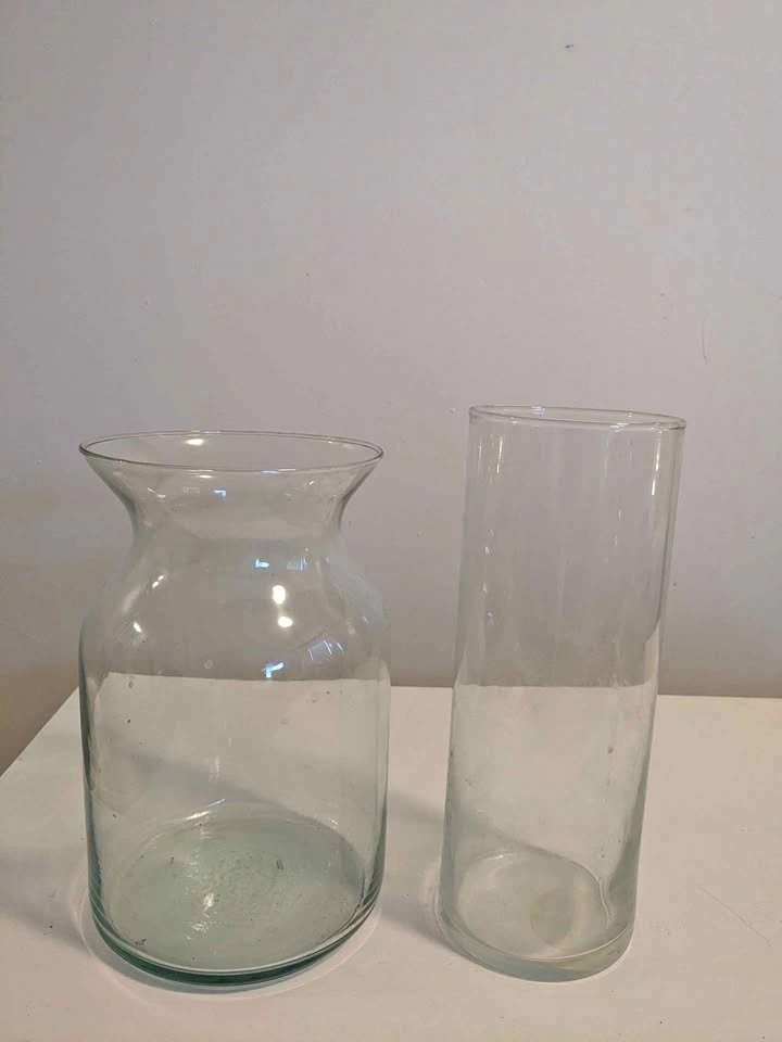 Glass vases