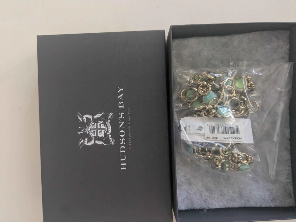 Blue and green necklace - photo 2