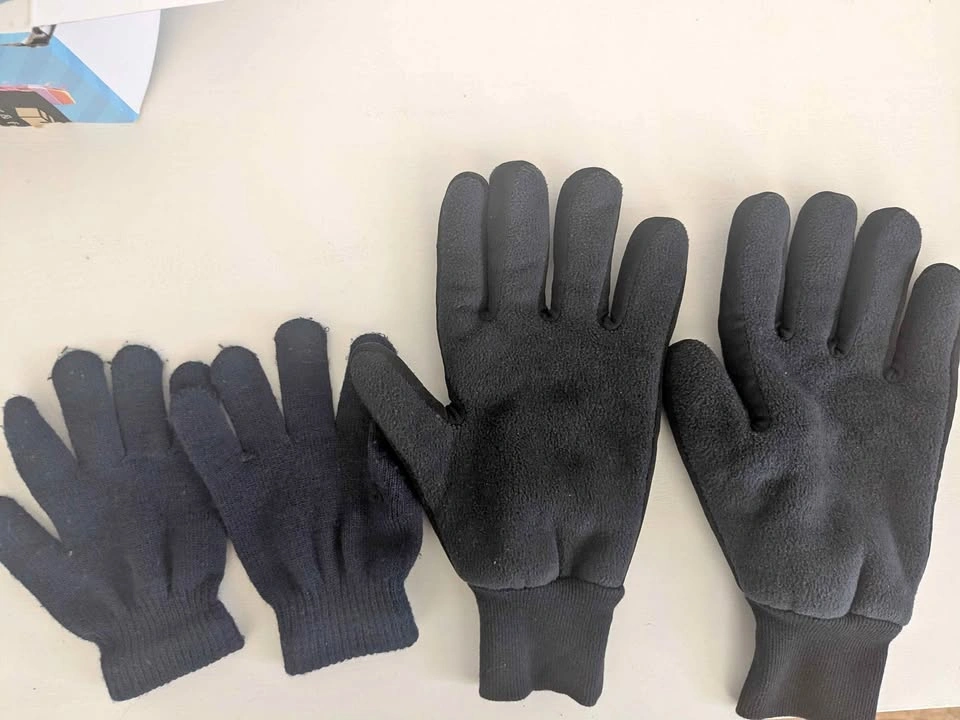 Unisex Gloves with fur inside