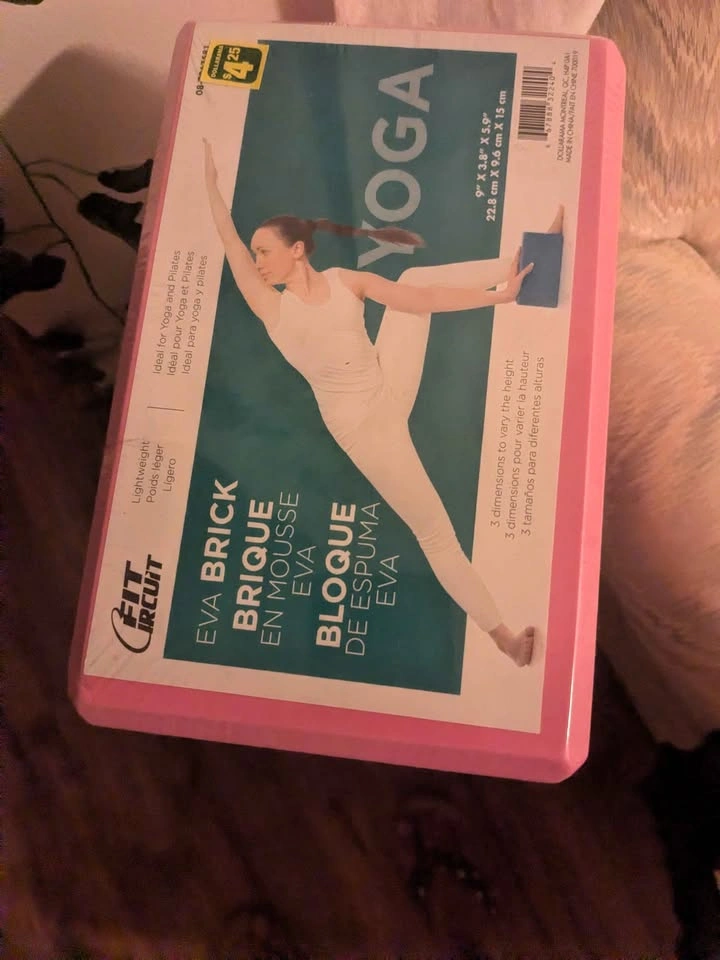 Yoga Mat and foam block- PurAthletics Water Print Mat - photo 3