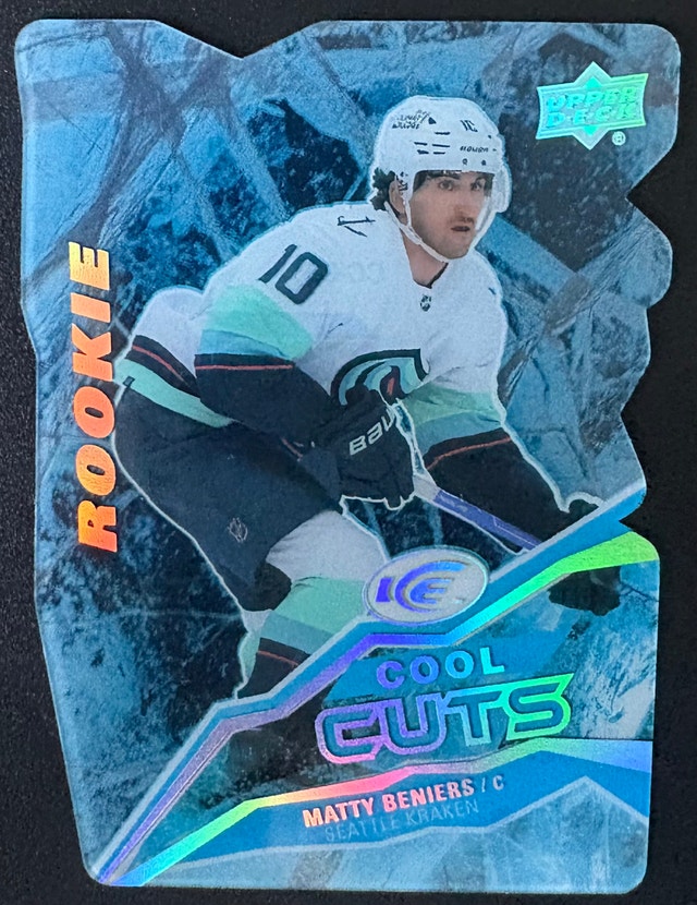 MATTY BENIERS - RC - SSP Cool Cuts Acetate 2022-23 UD Ice