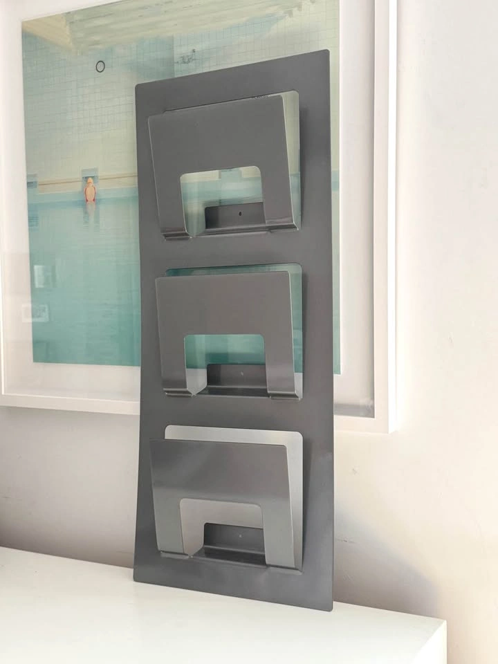 IKEA SPONTAN Metal Wall Magazine Rack / Mail Organizer - photo 2