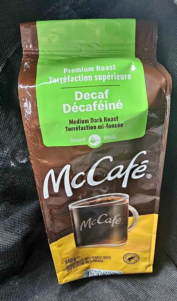 McCafé Premium Roast Decaf Ground Coffee, 340g