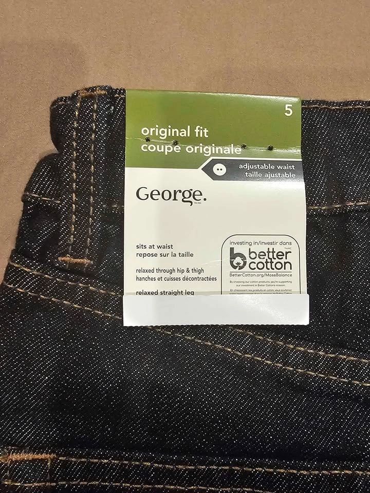 George Original Fit Jeans Size 5 Kids - photo 5