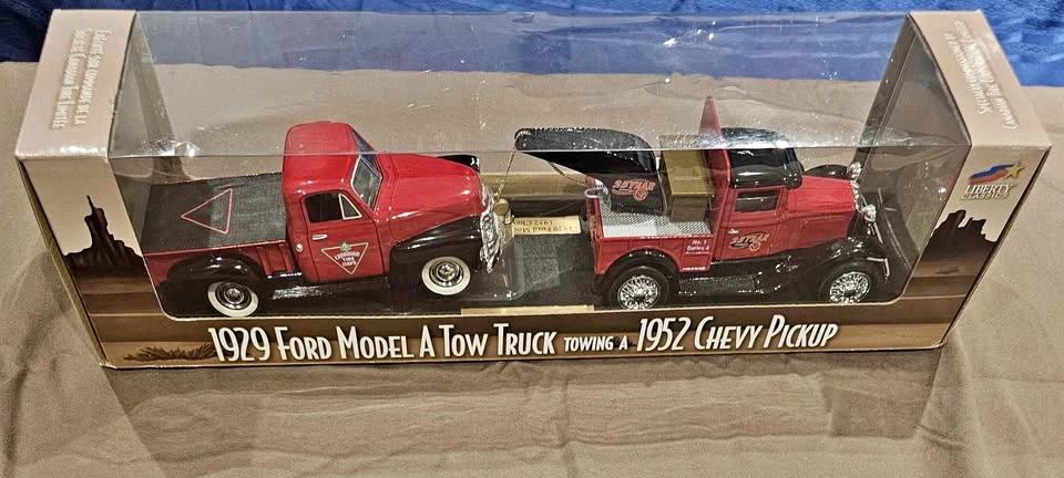 Liberty Classics 1929 Ford Model A Tow Truck & 1952 Chevy