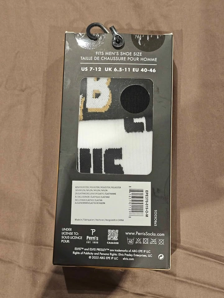 Perri's Elvis Presley 3-Pack Crew Socks - photo 2