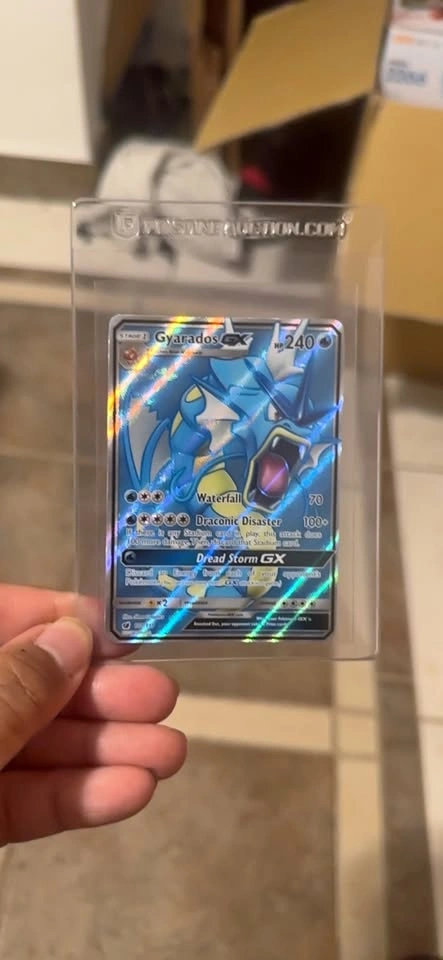 Pokemon Gyarados GX Trading Card