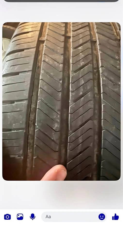 FREE 235/45r18 Goodyear all season tire set