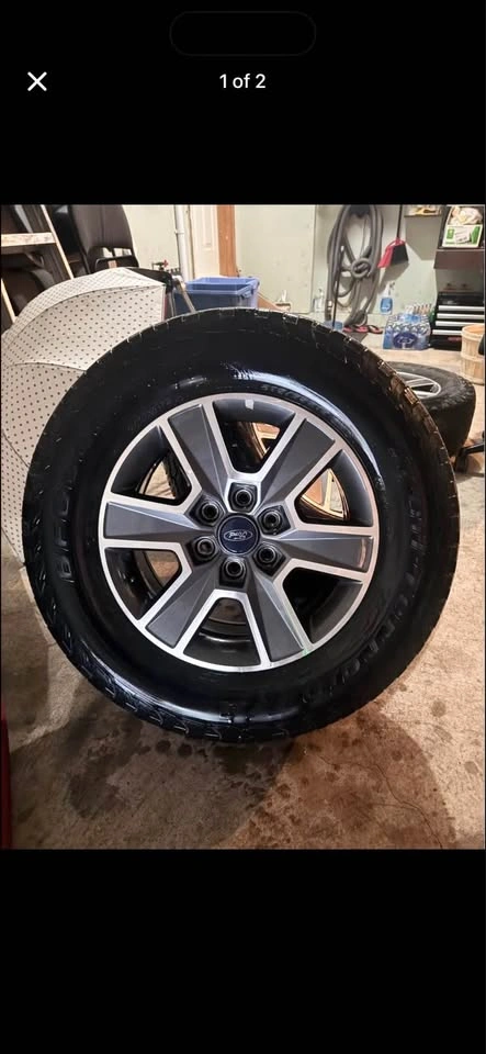 Ford F-150 OEM 18” Alloy Wheels with BFGoodrich Tires