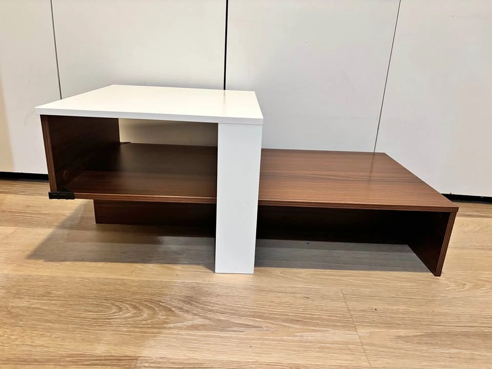 Ebern Designs 2-Tier Geometric Coffee Table